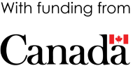 With funding from the Government of Canada logo